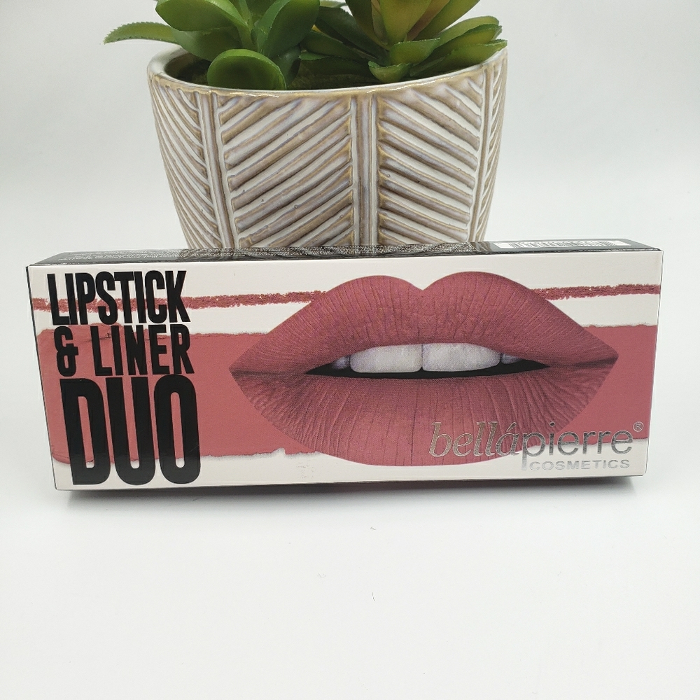 Bella'pierre Matte Lipstick & Lipliner Duo.